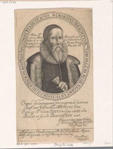 Portrait of Georg von Obrecht