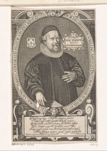 Portrait of Johann Christoph Schilling