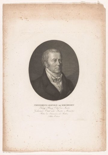 Portrait of Friedrich Leopold von Kircheisen
