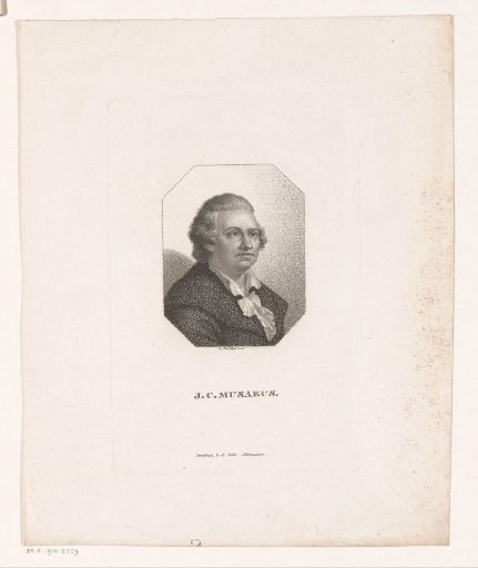 Portrait of Johann Carl August Musäus
