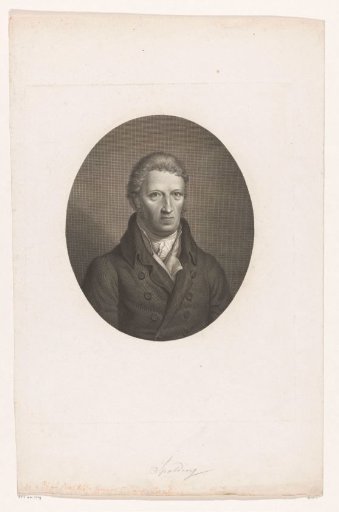 Portrait of Georg Ludwig Spalding