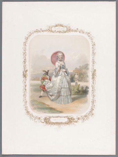 Man casts his eye upon a lady