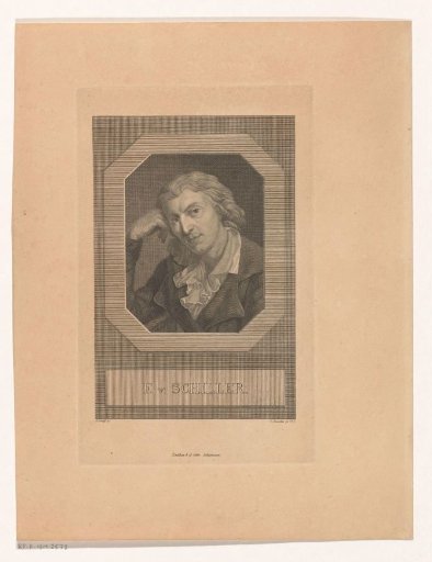 Portrait of Friedrich von Schiller