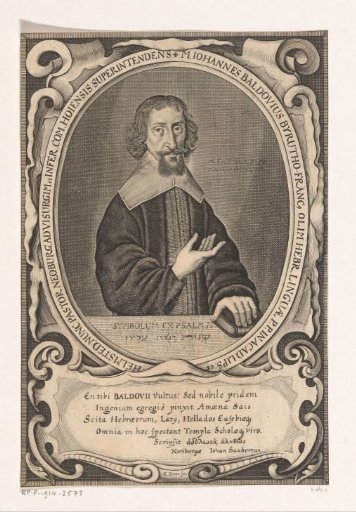 Portrait of Johannes Baldovius