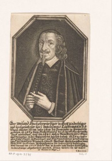 Portrait of Joachim Lütkemann