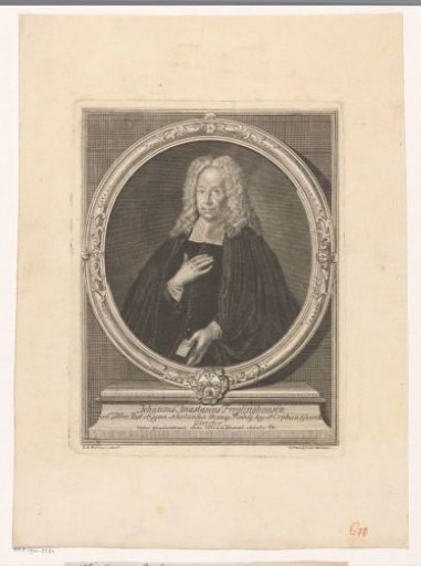 Portrait of Johann Anastasius Freylinghausen
