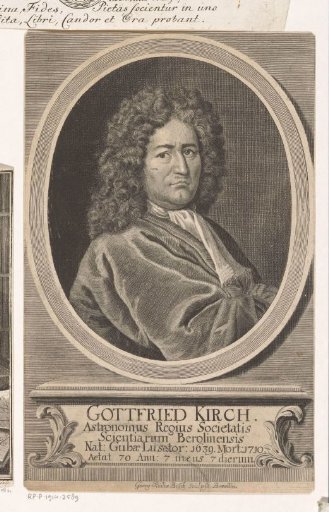 Portrait of Gottfried Kirch
