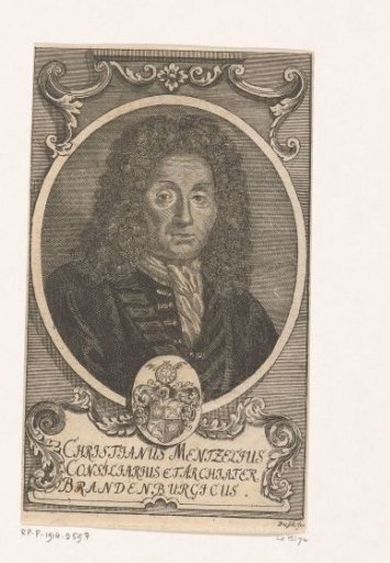 Portrait of Christian Mentzel
