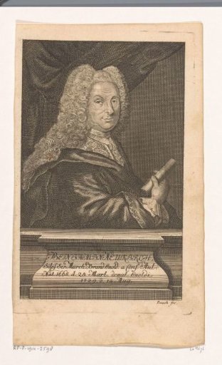 Portrait of Benjamin Neukirch