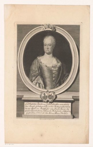 Portrait of Catharina Beata von Stosch