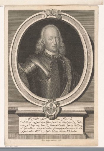 Portrait of Balthasar von Stosch