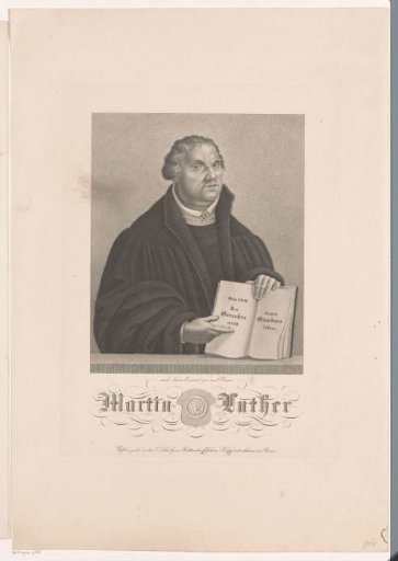 Portrait of Martin Luther