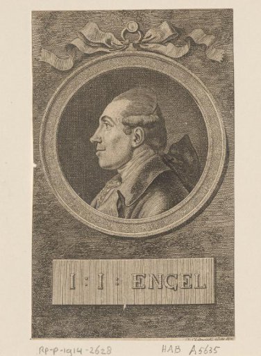 Portrait of Johann Jacob Engel