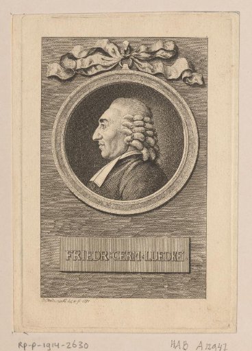 Portrait of Friedrich Germanus Lüdke