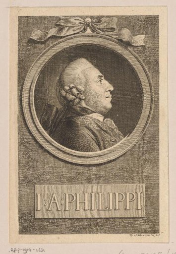 Portrait of Johann Albrecht Philippi