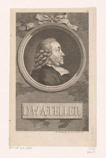 Portrait of Wilhelm Abraham Teller