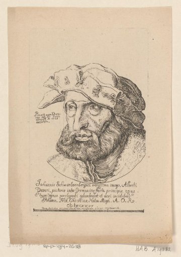 Portrait of Johann von Schwarzenberg