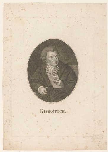 Portrait of Friedrich Gottlieb Klopstock