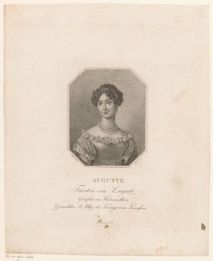 Portrait of Auguste von Liegnitz