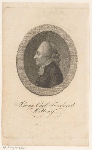 Portrait of Johann Karl Friedrich Witting