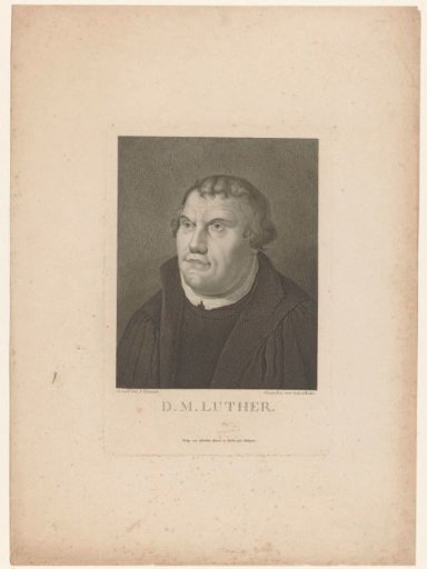 Portrait of Martin Luther