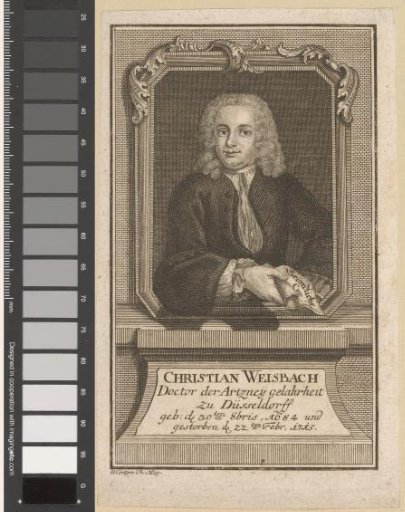 Portrait of Christian Weissbach