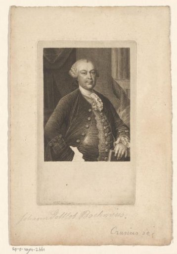 Portrait of Johann Gottlob Böhme