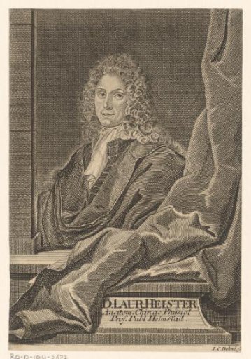 Portrait of Lorenz Heister