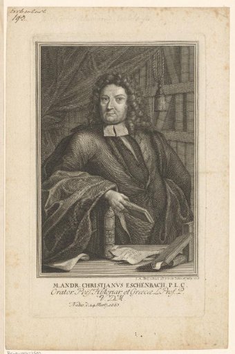 Portrait of Andreas Christian Eschenbach