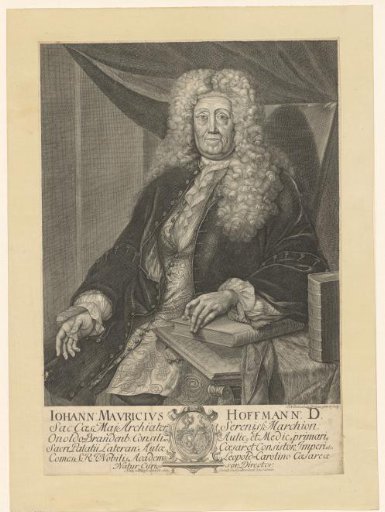 Portrait of Johann Moritz Hoffmann