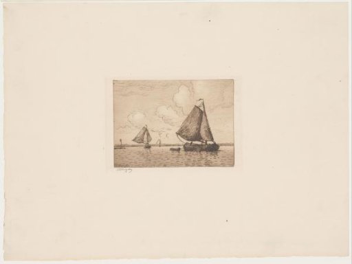 View of water with sailing boats
