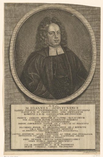 Portrait of Johann Schuffner