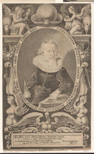Portrait of Christof Achatius Hager