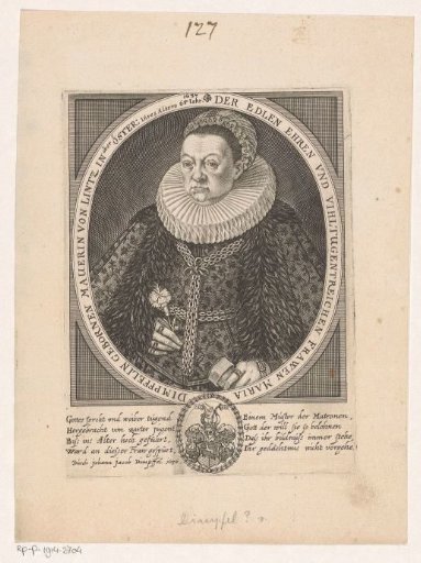 Portrait of Maria Dimpfel at the Age of 65