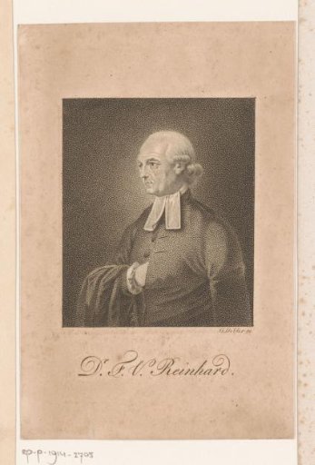 Portrait of Franz Volkmar Reinhard