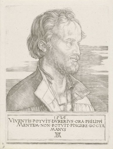 Portrait of Philipp Melanchthon