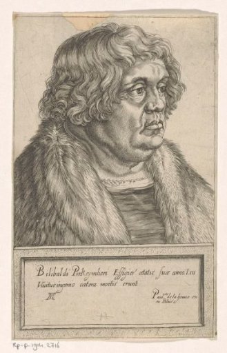 Portrait of Willibald Pirckheimer
