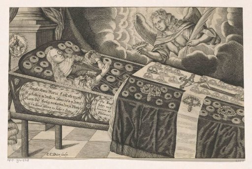 Anna Maria Landsberger on Her Deathbed