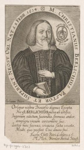 Portrait of Christian Berlich