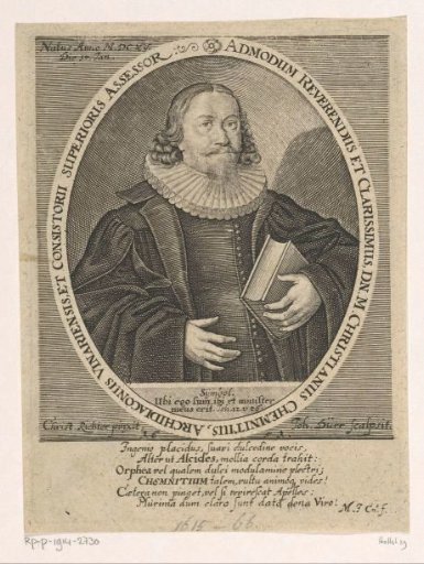 Portrait of Christian Chemnitz