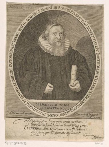 Portrait of Bartholomäus Elsner