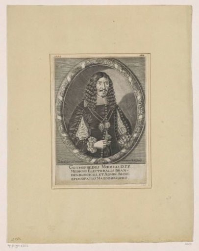 Portrait of Gottfried Moebius