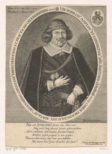 Portrait of Justinus Schelhase