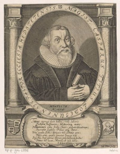 Portrait of Caspar Titius at the age of 78