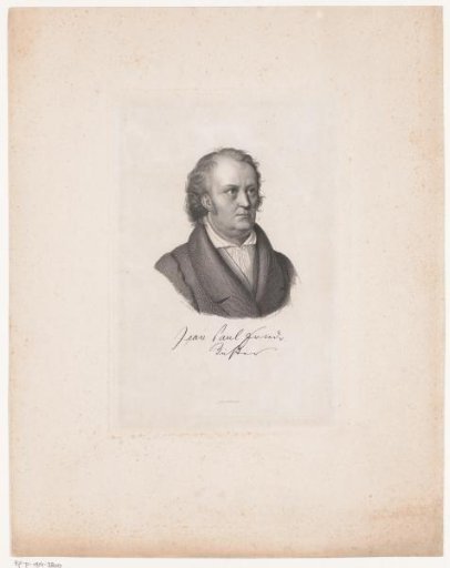 Portrait of Jean Paul Friedrich Richter