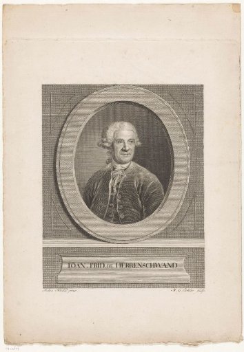 Portrait of Johann Friedrich Herrenschwand