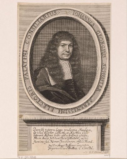 Portrait of Johann Georg Schuster