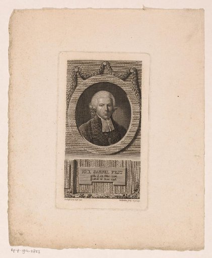 Portrait of Johann Samuel Fest