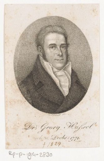 Portrait of Johann Georg Heinrich Hassel
