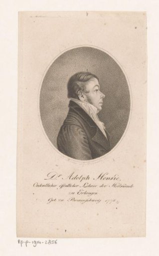Portrait of Adolf Henke